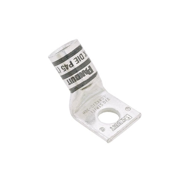 One-Hole Compression Lug, Standard Barrel, Copper, Pink
